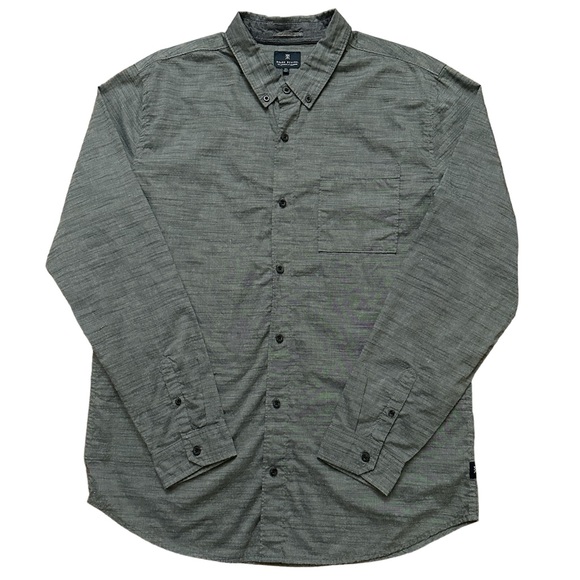 Roark Other - Roark Revival Shirt Mens XL Long Sleeve Button Down Pocket Gray Cotton Polyester